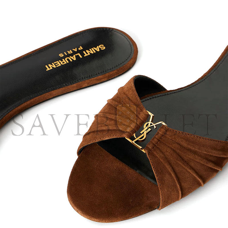 Y51 cassandre suede slides